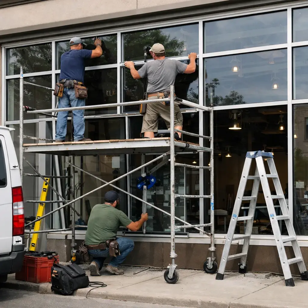 Horizon West — window installation
